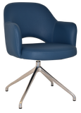 Albury Trestle Arm Chair V2 Aluminium Leg - Richmond Office Furniture