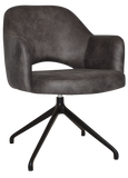 Albury Trestle Arm Chair V2 Black Leg - Richmond Office Furniture