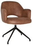 Albury Trestle Arm Chair V2 Black Leg - Richmond Office Furniture