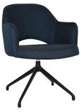 Albury Trestle Arm Chair V2 Black Leg - Richmond Office Furniture