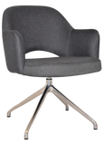 Albury Trestle Arm Chair V2 Aluminium Leg - Richmond Office Furniture