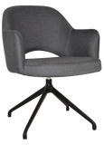 Albury Trestle Arm Chair V2 Black Leg - Richmond Office Furniture