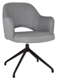 Albury Trestle Arm Chair V2 Black Leg - Richmond Office Furniture