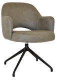 Albury Trestle Arm Chair V2 Black Leg - Richmond Office Furniture