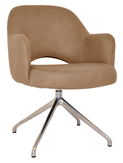 Albury Trestle Arm Chair V2 Aluminium Leg - Richmond Office Furniture