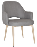 Albury XL Arm Chair Birch Metal Leg - Richmond Office Furniture