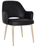 Albury XL Arm Chair Birch Metal Leg - Richmond Office Furniture