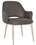 Albury XL Arm Chair Birch Metal Leg - Richmond Office Furniture