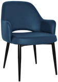 Albury XL Arm Chair Black Leg - Richmond Office Furniture
