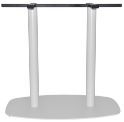 Arc 2 Way Table Base White - Richmond Office Furniture