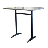 Astoria Twin Black Bar Table Base - Richmond Office Furniture