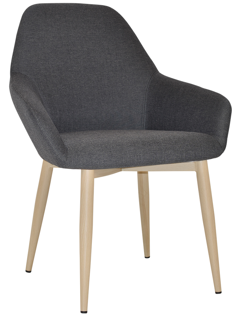 Bronte Tub Chair Birch Metal Leg - Richmond Office Furniture