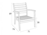Artemis XL Lounge Arm Chair - Richmond Office Furniture