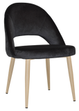 Chevron Chair Birch Metal Leg - Richmond Office Furniture