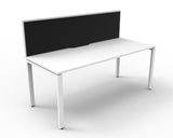 Deluxe Profile Leg Desk With Screen - Richmond Office Furniture