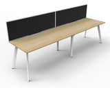 Eternity Workstation With Screen - Richmond Office Furniture