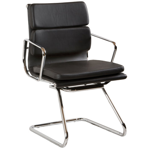 Flash Leather Visitor Chair - Richmond Office Furniture