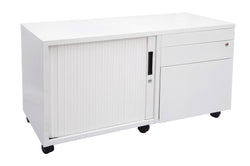 Mobile Desk Caddy White - Richmond Office Furniture