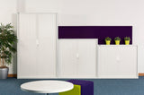 GO Tambour Door Cupboard 900mm Wide - Richmond Office Furniture
