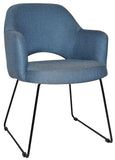 Albury Arm Chair Sled Base - Richmond Office Furniture