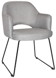 Albury Arm Chair Sled Base - Richmond Office Furniture