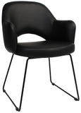 Albury Arm Chair Sled Base - Richmond Office Furniture