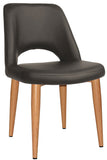 Albury Chair Light Oak Metal Leg - Richmond Office Furniture