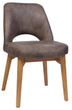 Albury Chair Light Oak Timber Leg - Richmond Office Furniture