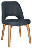 Albury Chair Light Oak Timber Leg - Richmond Office Furniture