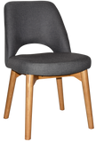 Albury Chair Light Oak Timber Leg - Richmond Office Furniture