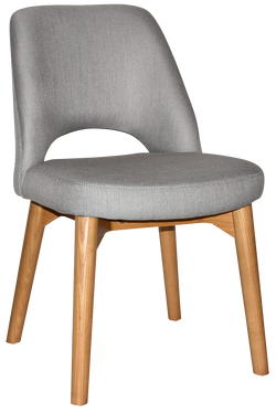 Albury Chair Light Oak Timber Leg - Richmond Office Furniture