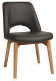 Albury Chair Light Oak Timber Leg - Richmond Office Furniture