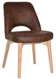 Albury Chair Natural Timber Leg - Richmond Office Furniture