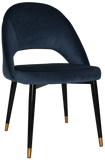 Chevron Chair Brass Tip Leg - Richmond Office Furniture