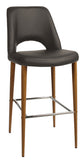 Albury Stool 75cm Oak Metal Leg - Richmond Office Furniture