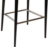 Chevron Stool Black Metal Leg - Richmond Office Furniture