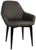Bronte Tub Chair Black Metal Leg - Richmond Office Furniture