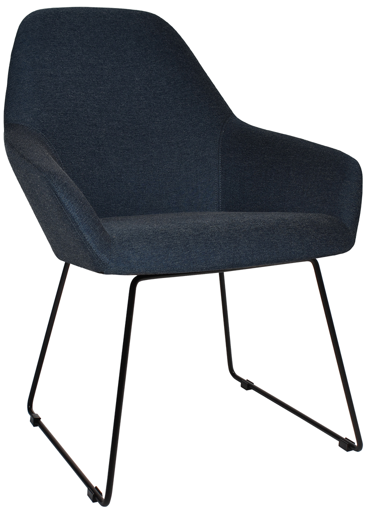 Bronte Tub Chair Sled Base - Richmond Office Furniture