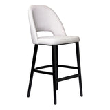 Semifreddo Stool Black Legs - Richmond Office Furniture