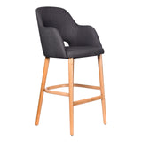 Sorbet Stool Oak Leg - Richmond Office Furniture