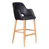 Sorbet Stool Oak Leg - Richmond Office Furniture