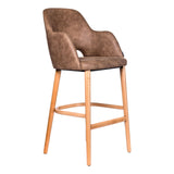 Sorbet Stool Oak Leg - Richmond Office Furniture