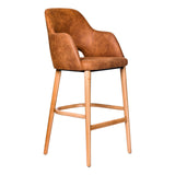 Sorbet Stool Oak Leg - Richmond Office Furniture