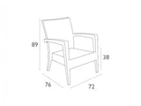 Tequila Lounge Arm Chair - Richmond Office Furniture