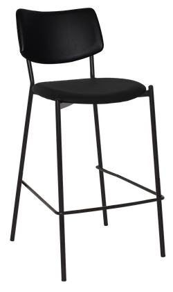 Texas Stool Black Vinyl - Richmond Office Furniture