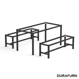 Spire Square Leg Seat Height Frame with Footbeam - Richmond Office Furniture