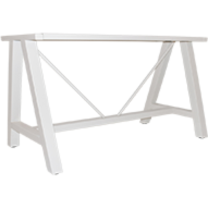 A Frame Table Base 730mmH White