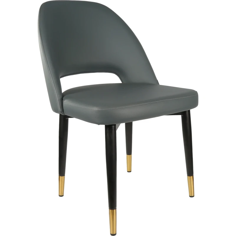 Semifreddo Chair with Black Metal 450h Legs