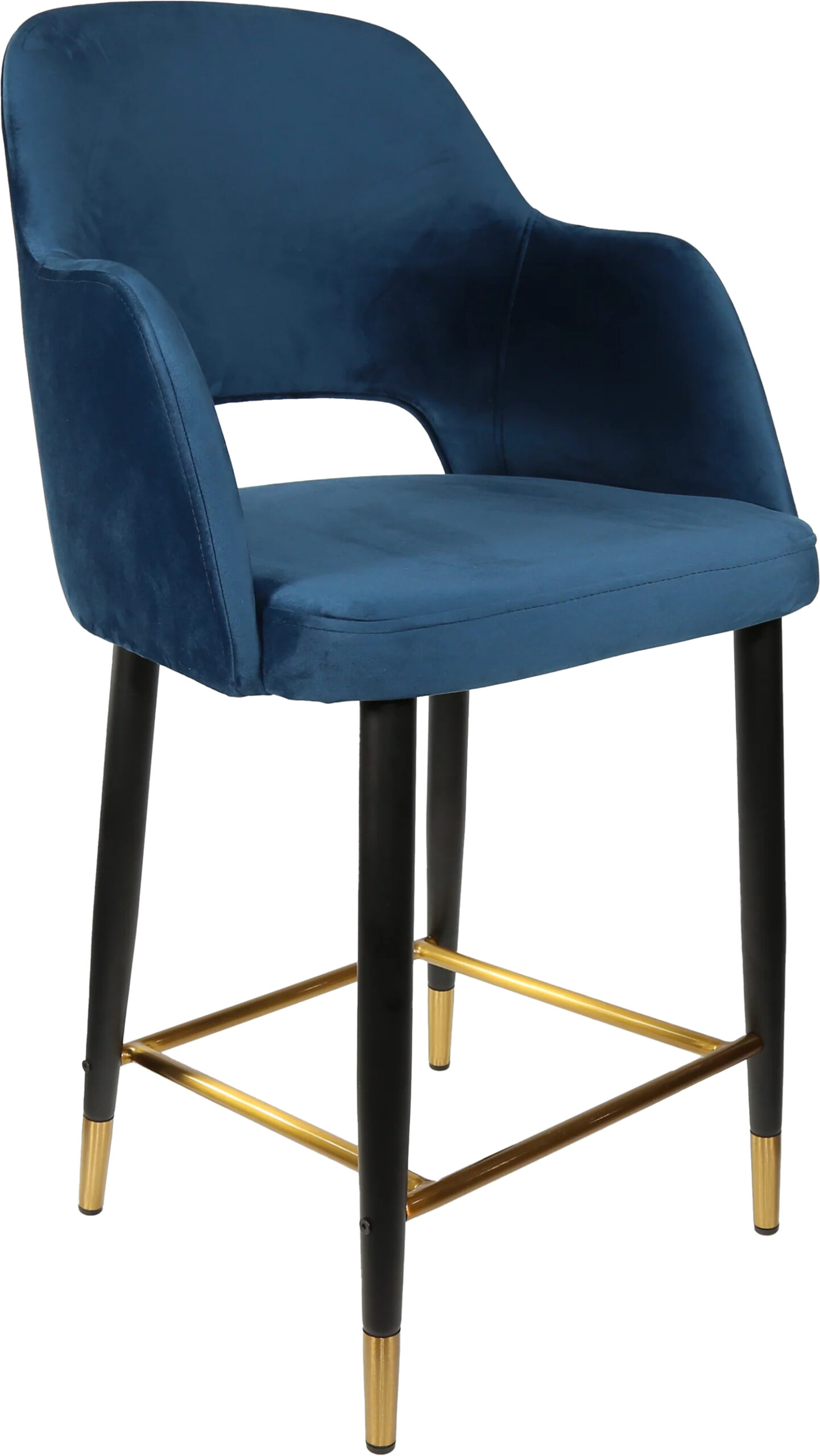 Sorbet Counter Stool Black Metal 650H Legs