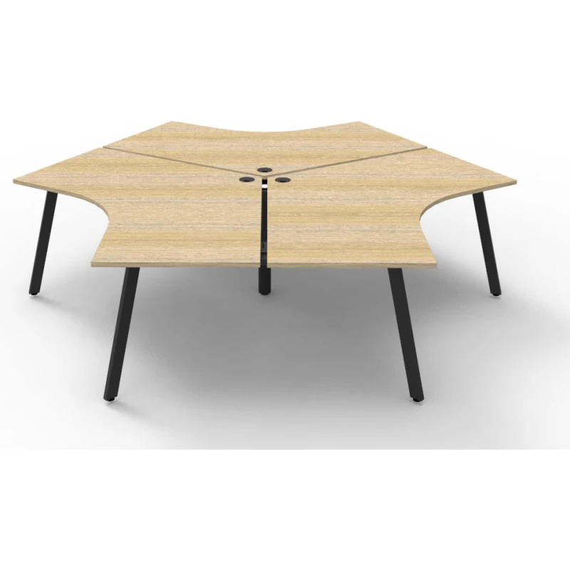 Infinity 120 Degree Workstation Eternity Leg